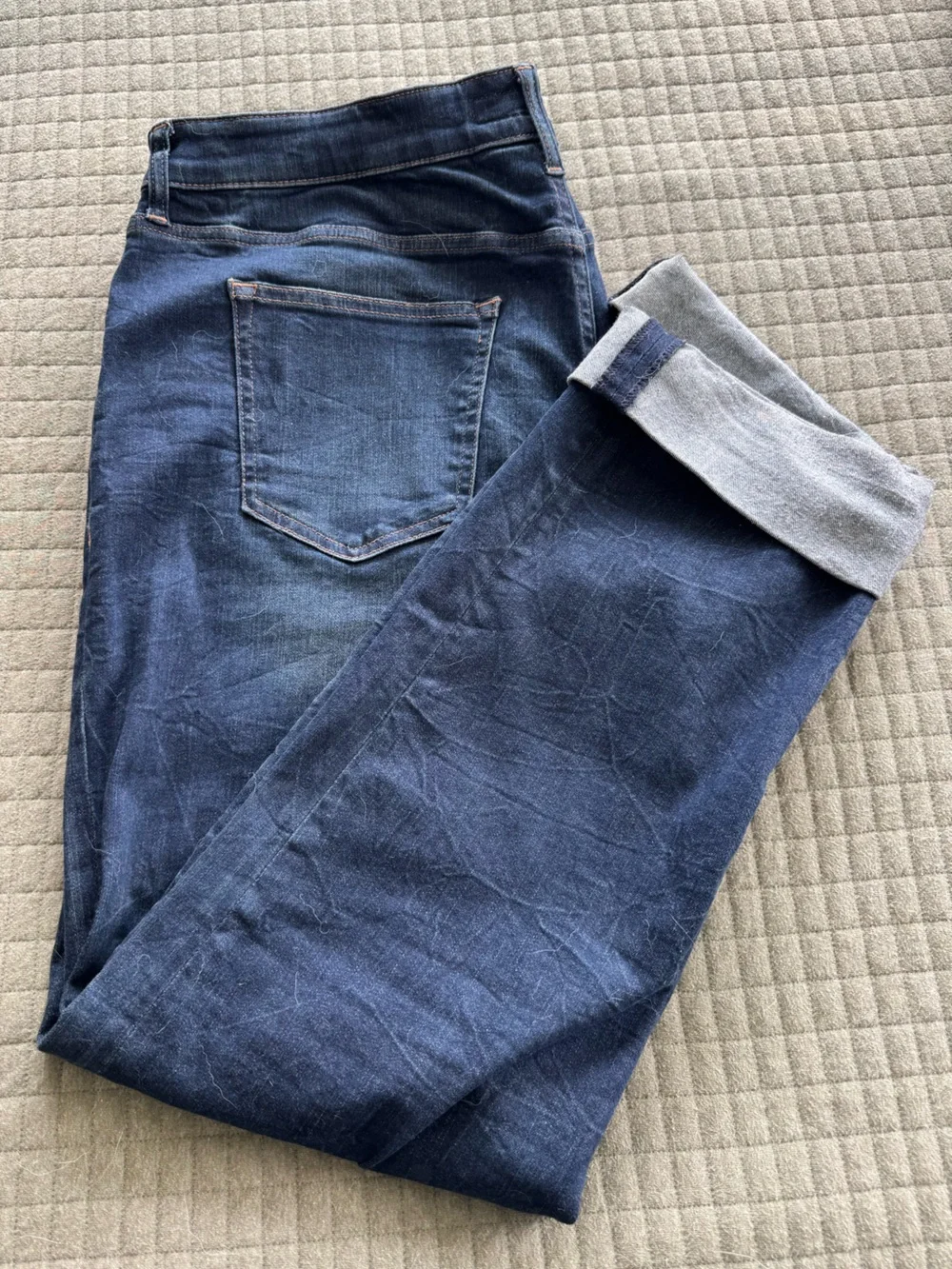 Men's Express Classic Straight-Leg Jeans in Dark Wash